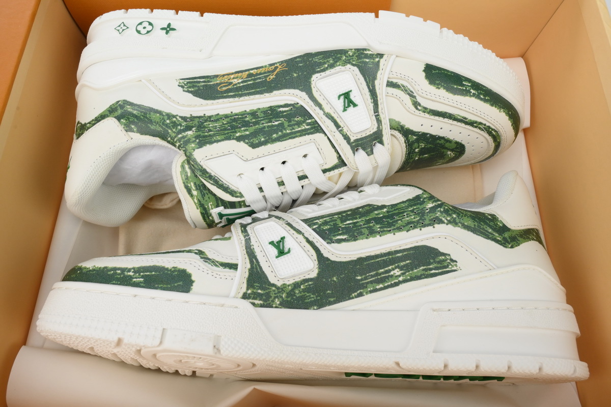 Zapatillas Louis Vuitton verdes