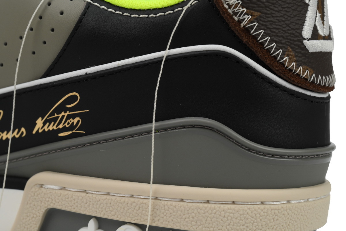 Baskets Louis Vuitton vertes