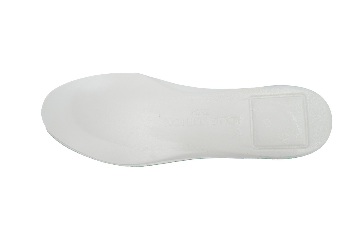 Zapatillas Louis Vuitton verdes y blancas