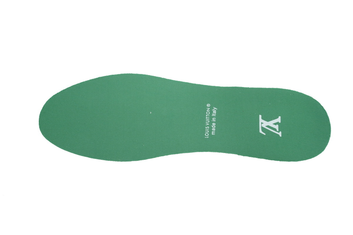 Zapatillas Louis Vuitton verdes y blancas