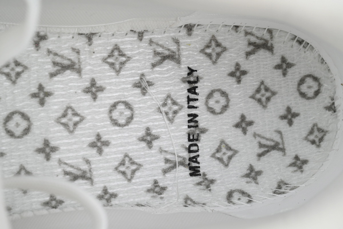 Zapatillas LOUIS VUITTON, gris y blanco