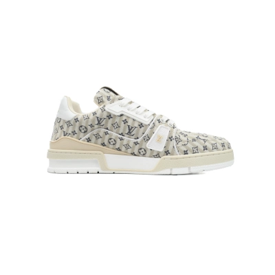 Zapatillas Louis Vuitton, color beige claro 02