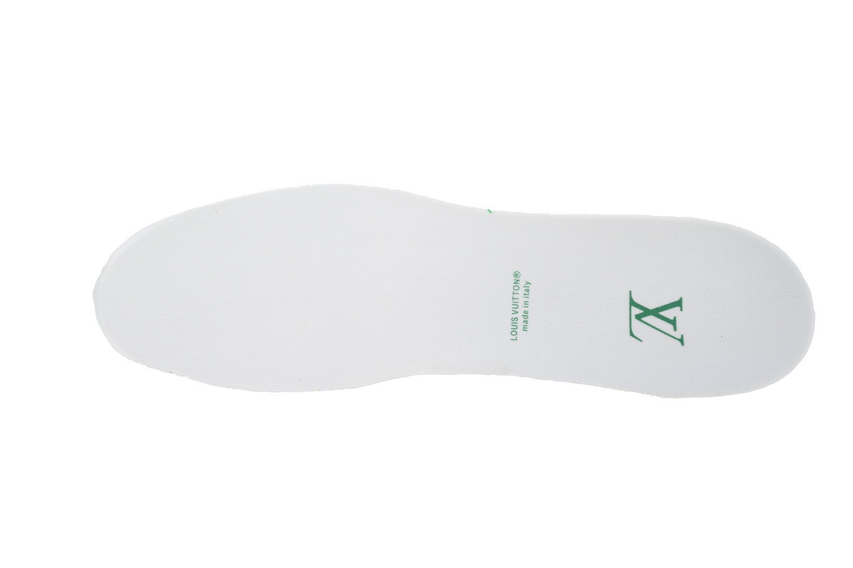 Zapatillas Louis Vuitton, color verde esmeralda claro
