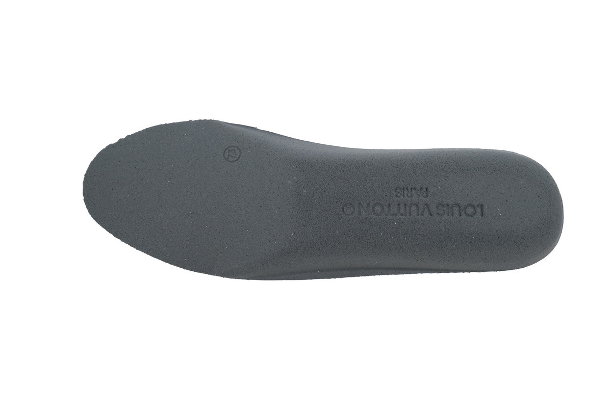Zapatillas LOUIS VUITTON azul marino y plateadas