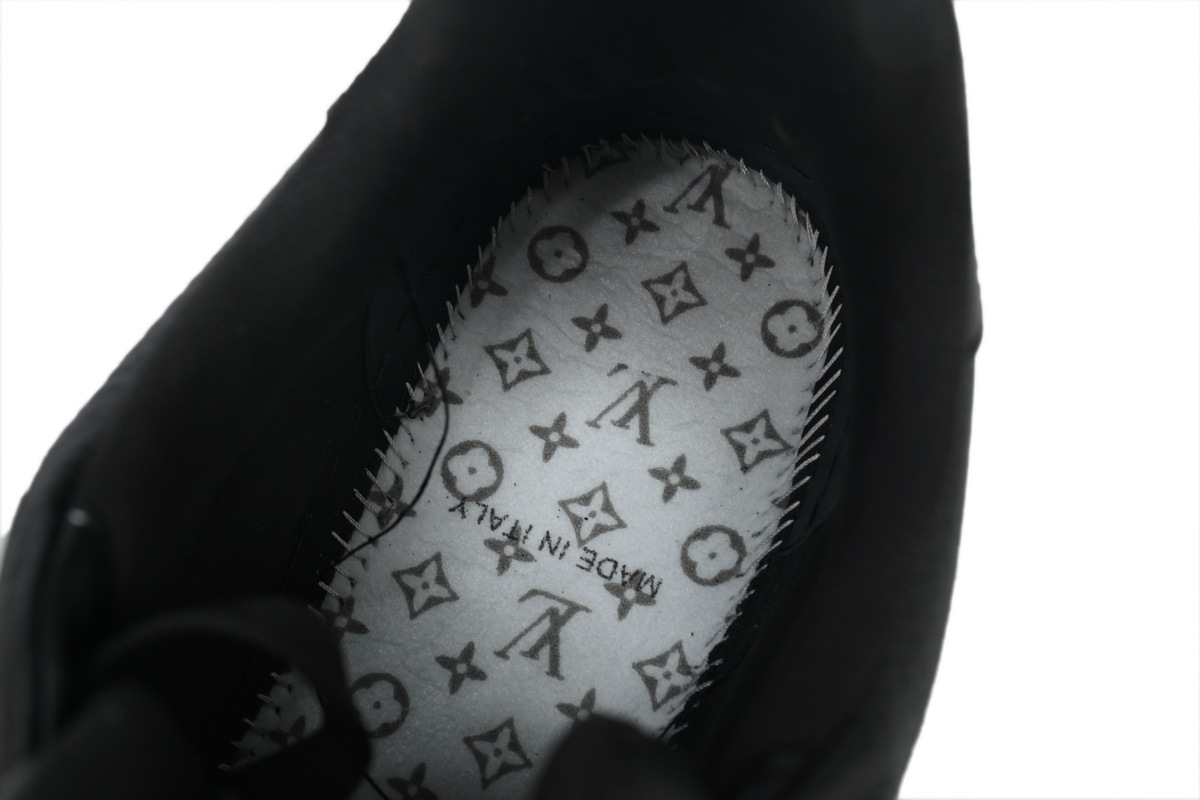 Baskets Louis Vuitton « Noble » noires