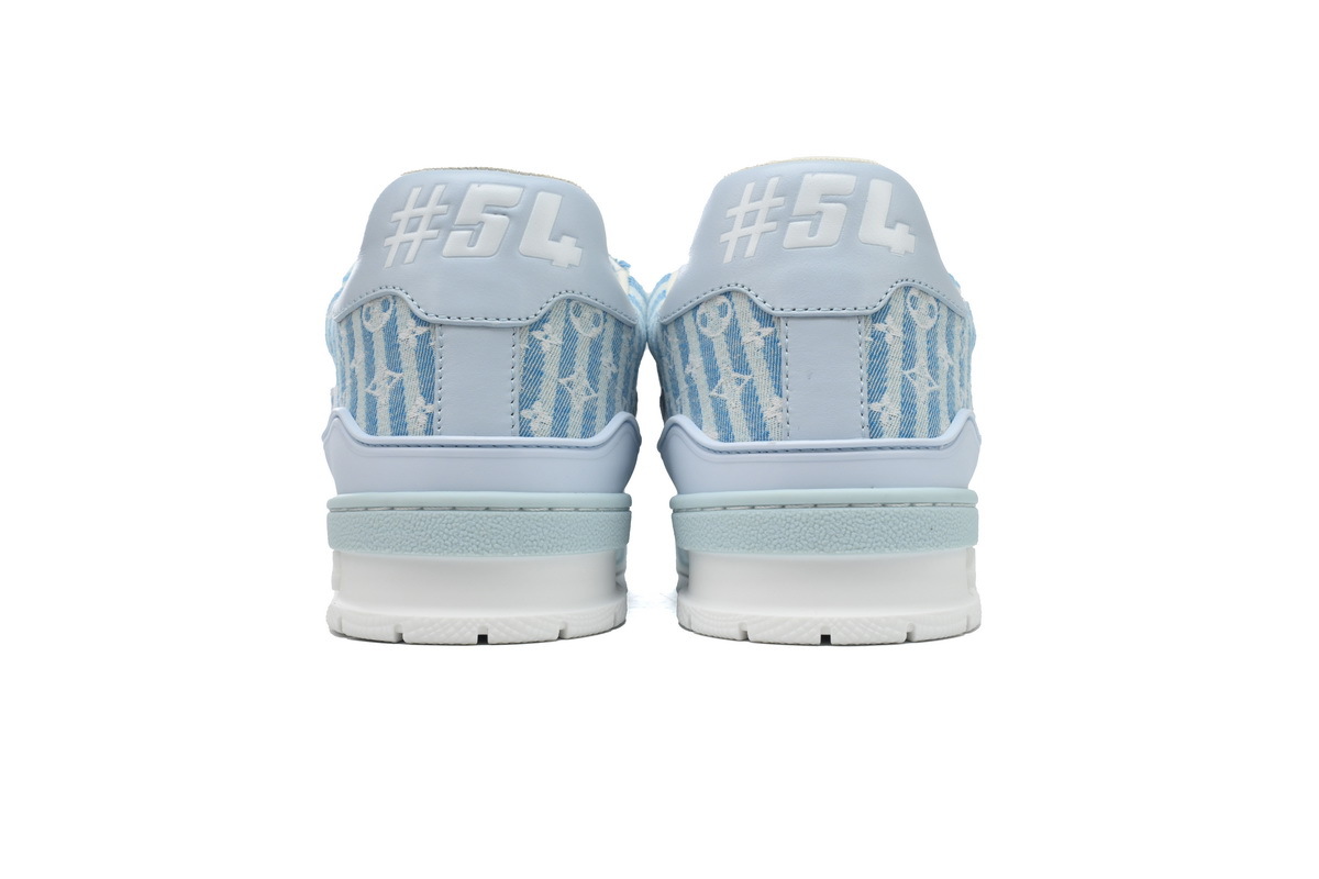 Zapatillas Louis Vuitton azul pastel
