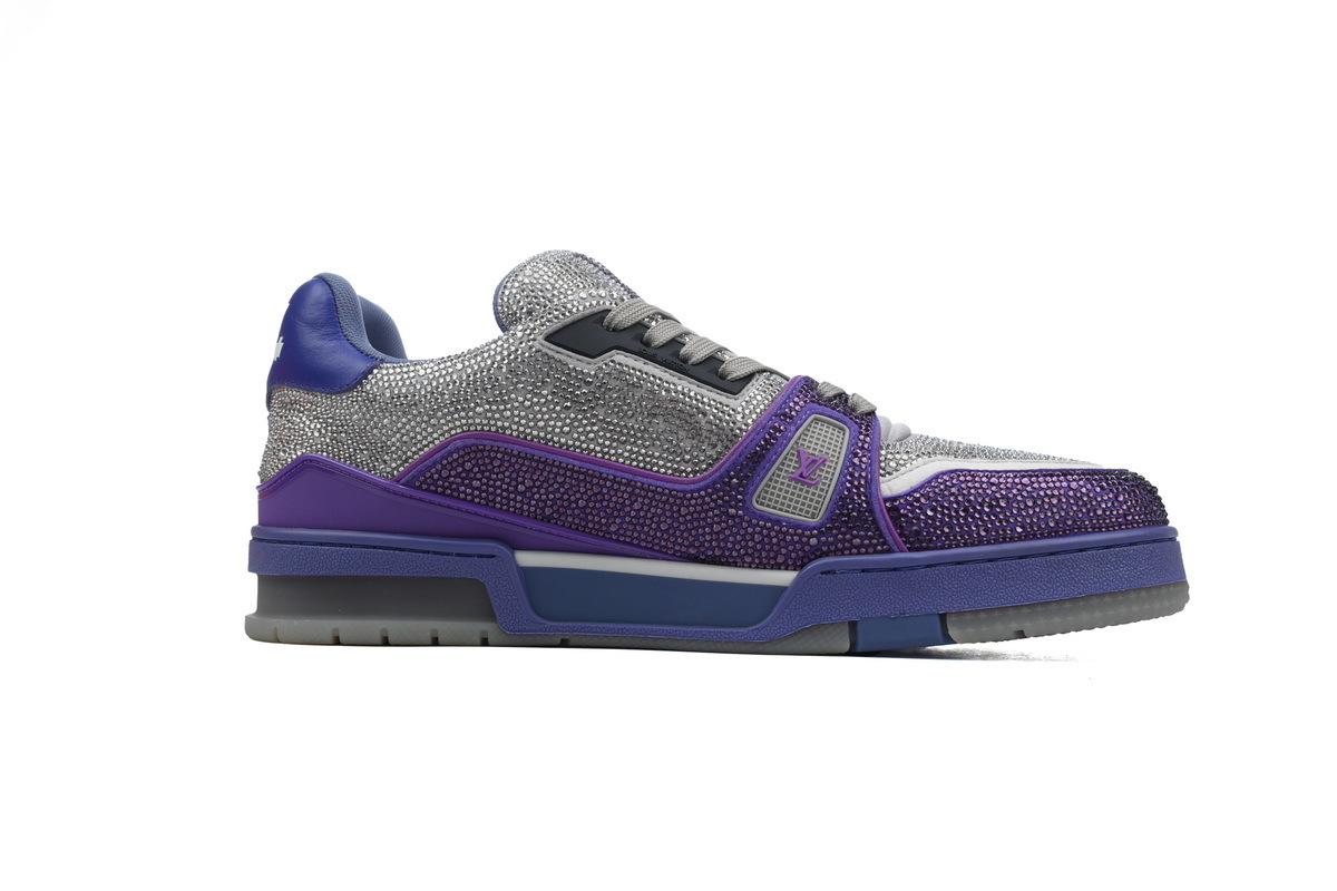 Tênis LOUIS VUITTON Roxo Prata
