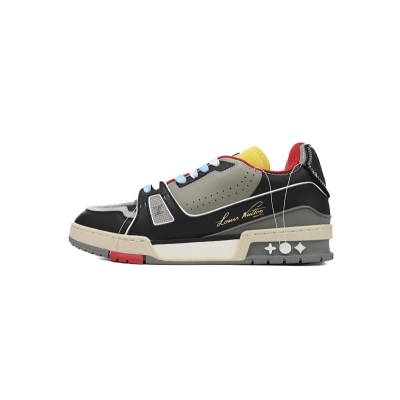 Baskets Louis Vuitton rouges 01
