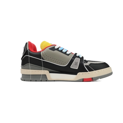 Baskets Louis Vuitton rouges 02