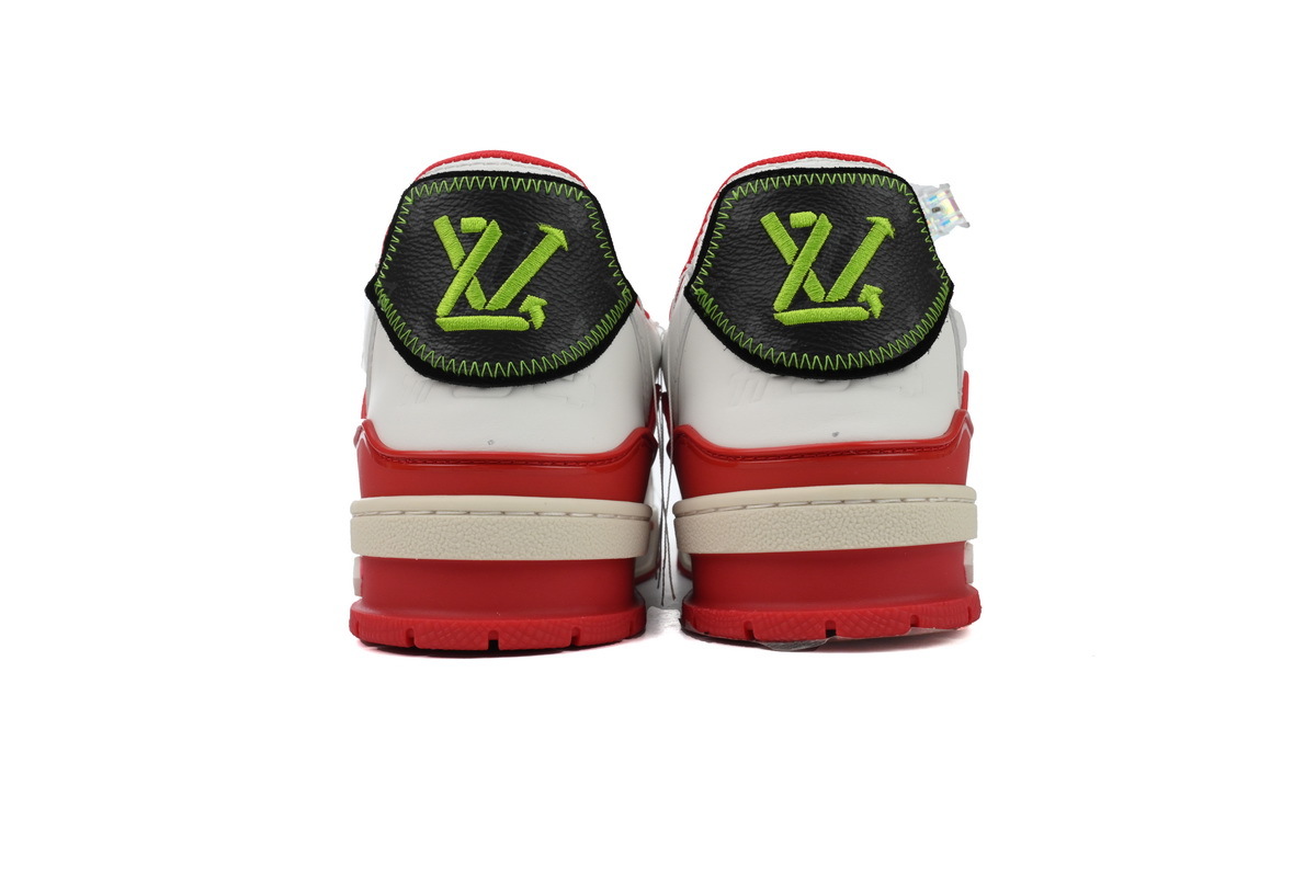 LOUIS VUITTON Trainer Red Green