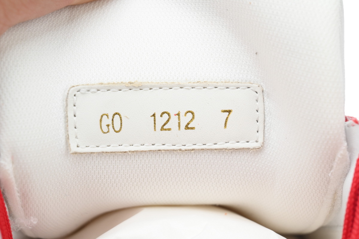 Tênis Louis Vuitton Vermelho e Branco