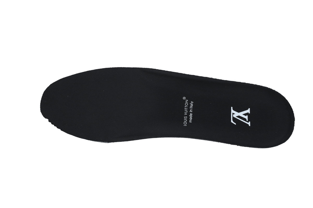 Zapatillas LOUIS VUITTON plateadas y negras