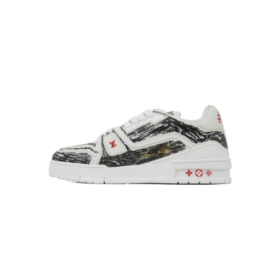 Baskets Louis Vuitton blanches  01