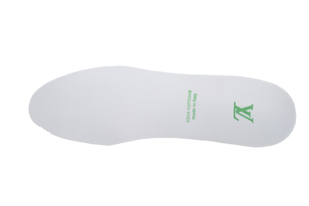 Tênis Louis Vuitton Branco e Verde