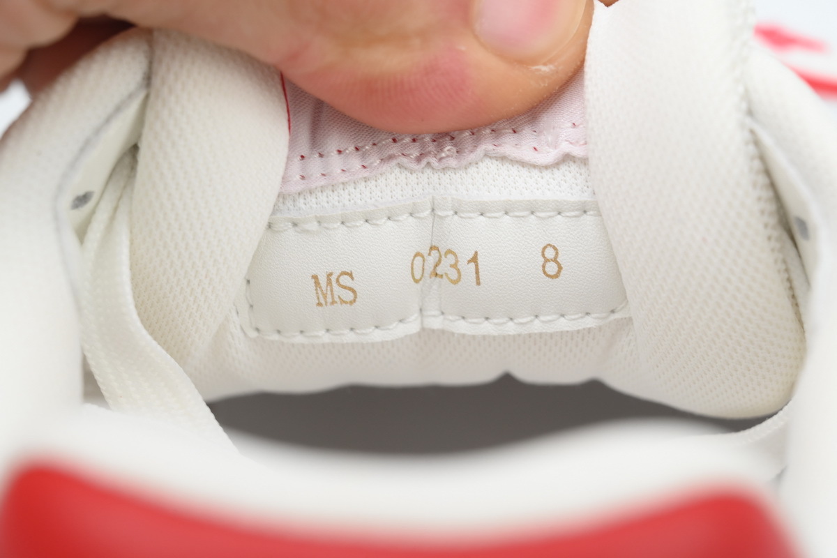 Tênis Louis Vuitton Branco e Vermelho