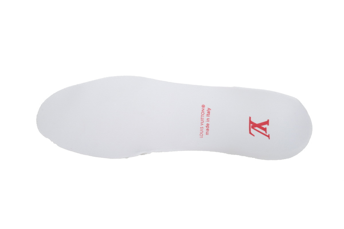 Tênis Louis Vuitton Branco e Vermelho