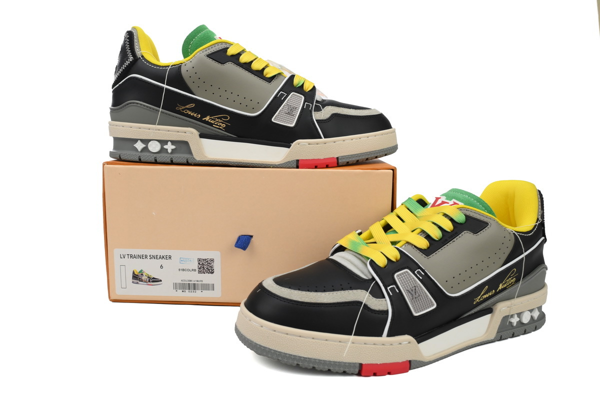 Louis Vuitton Trainer Yellow