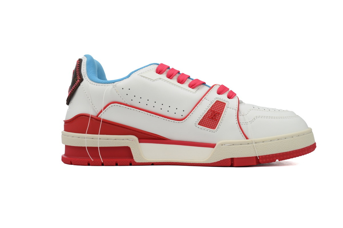 LOUIS VUITTON Trainer Yellow Blue