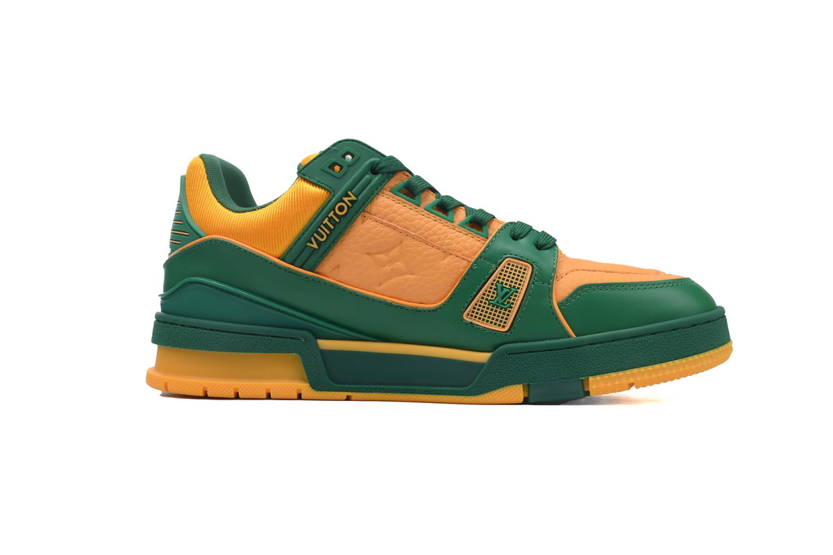 Baskets Louis Vuitton Jaune-Vert