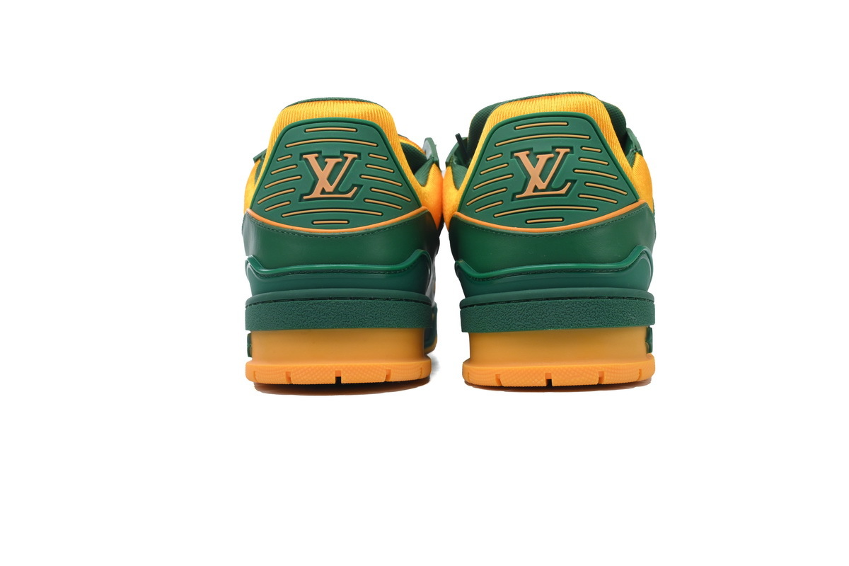 Baskets Louis Vuitton Jaune-Vert