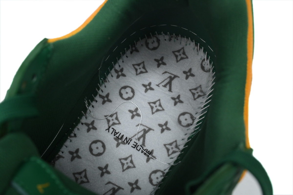 Baskets Louis Vuitton Jaune-Vert