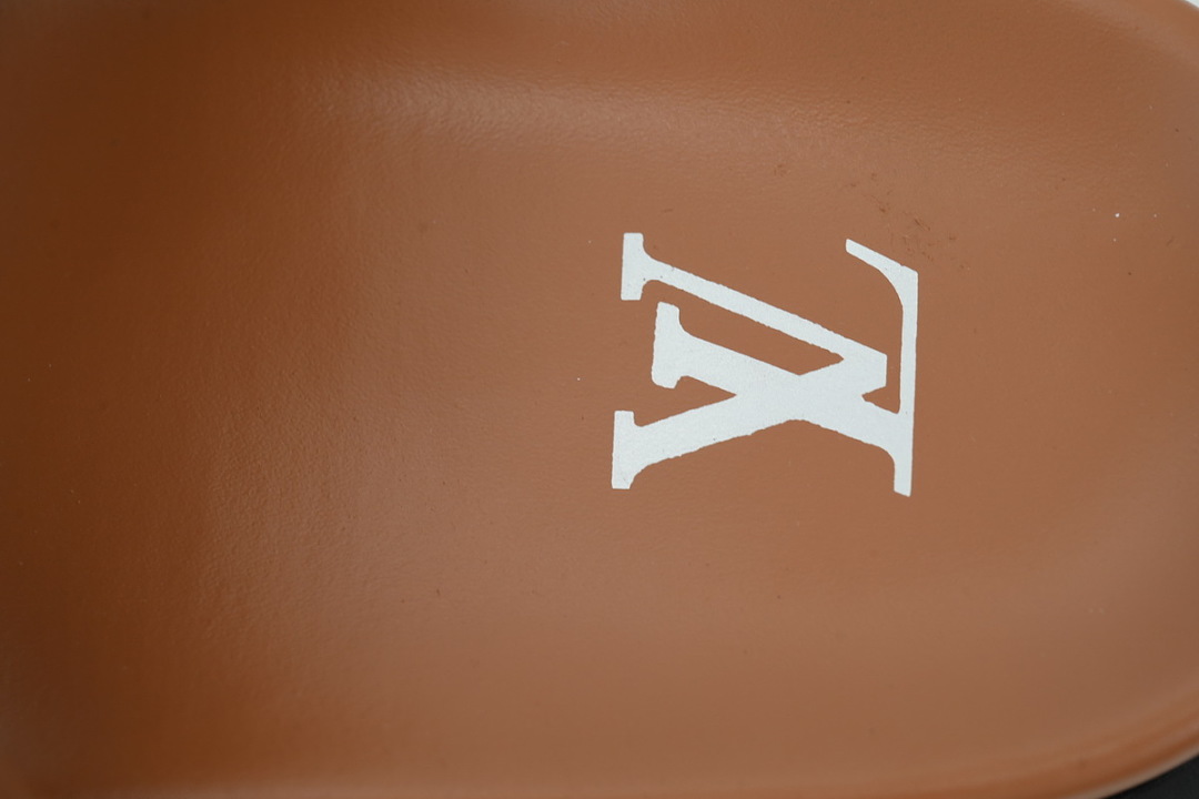 LOUIS VUITTON Venice Mule Shoes Brown