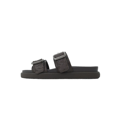 LOUIS VUITTON Venice Mule Shoes Coffee 01