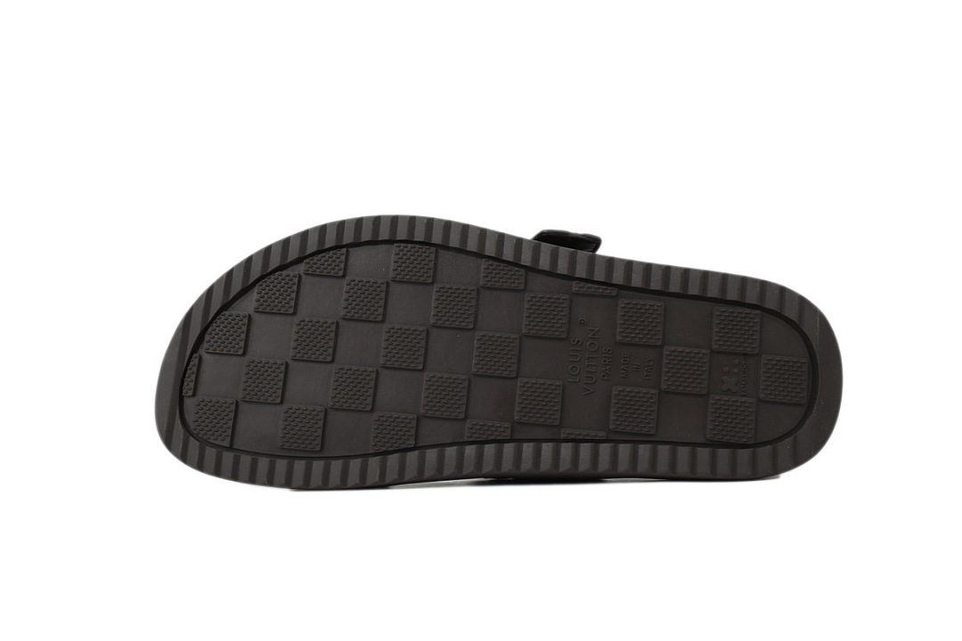 LOUIS VUITTON Venice Mule Shoes Coffee