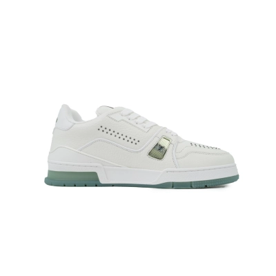 Louis Vuitton White Green Rivets 02