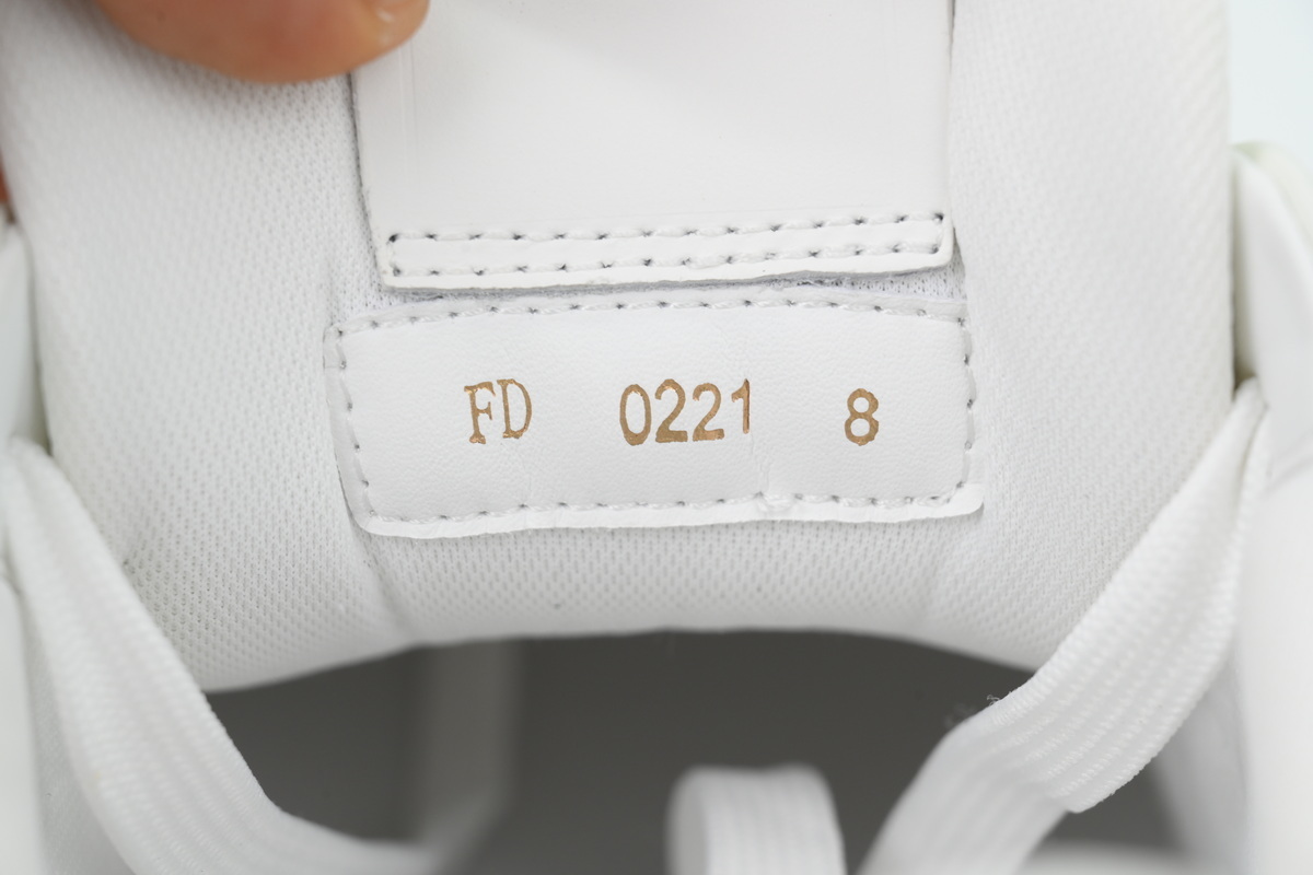 Louis Vuitton White Green Rivets