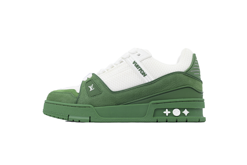 Louis Vuitton White Green White