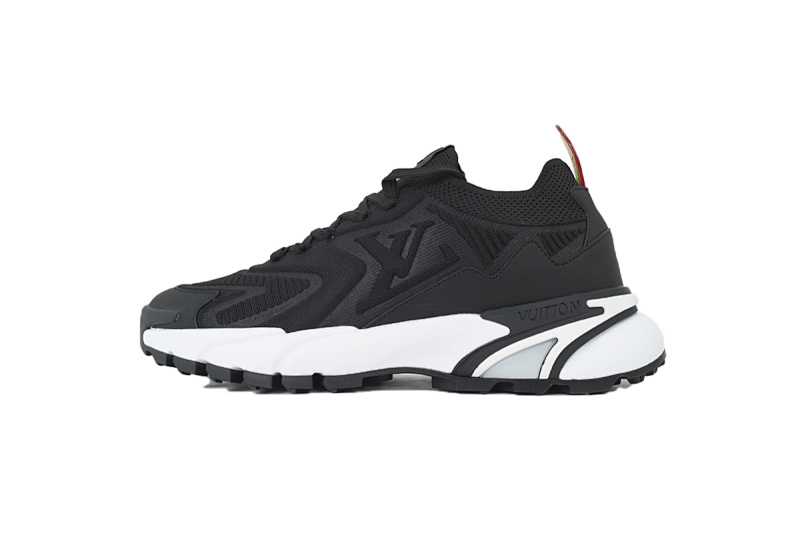 Louis Vuitton LV Runner Tatic Black White Sneakers