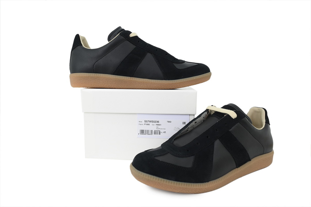 Maison Margiela Black Rubber