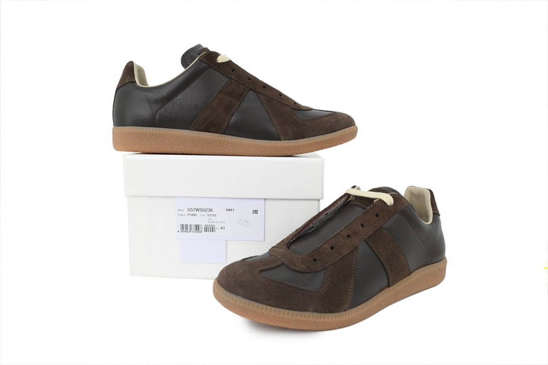 Maison Margiela Brown Rubber