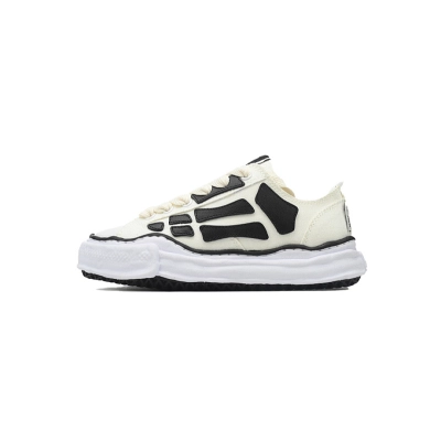 Maison Mihara Yasuhiro x AMIRI Skel-Top Low Off White 01