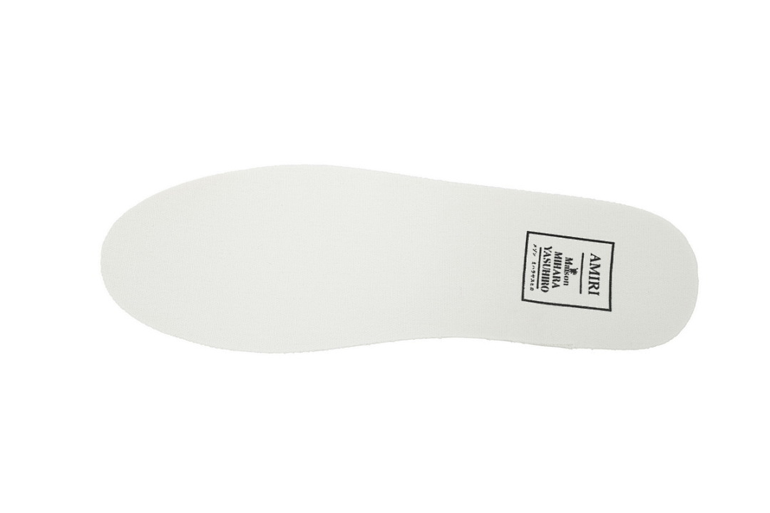 Maison Mihara Yasuhiro x AMIRI Skel-Top Low Off White