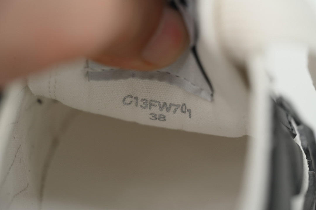 Maison Mihara Yasuhiro x AMIRI Skel-Top Low Off White