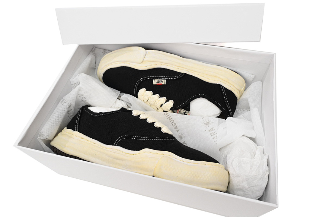 MIHARA YASUHIRO White And Retro Black Yellow