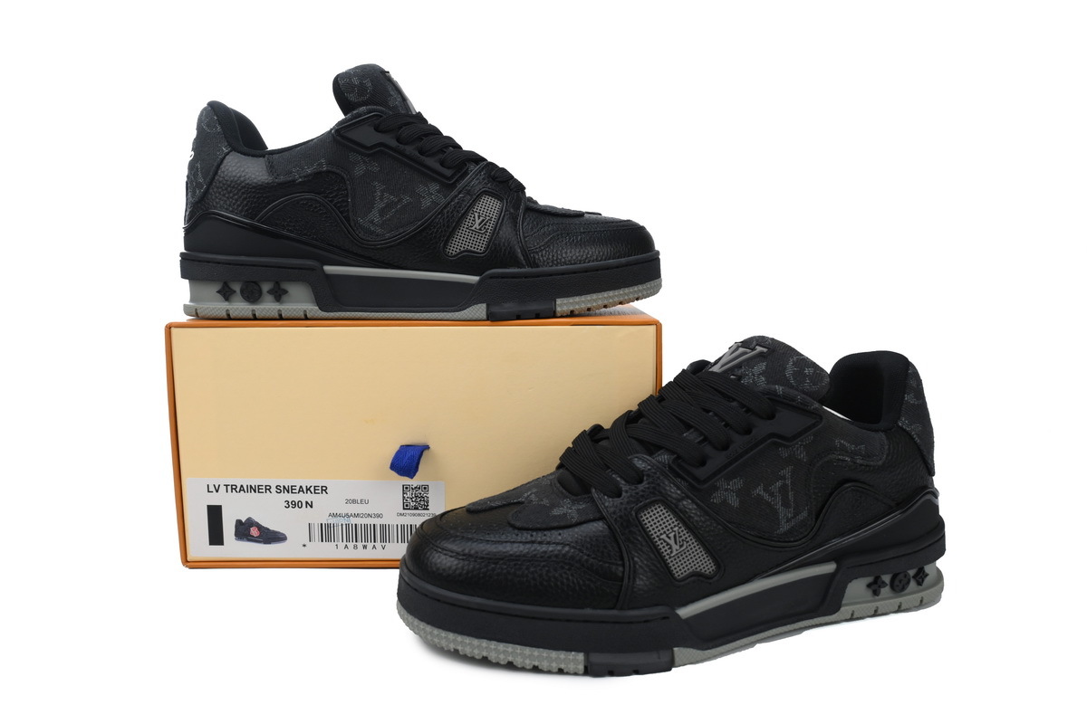 Nigo x Louis Vuitton Trainer Black