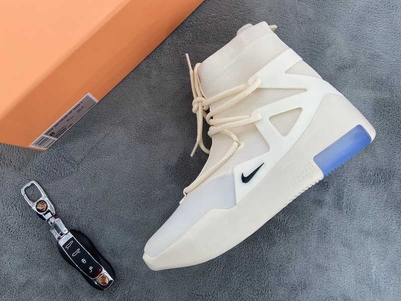 Nike Air Fear Of God 1 Sail Black FOG AR4237-100 
