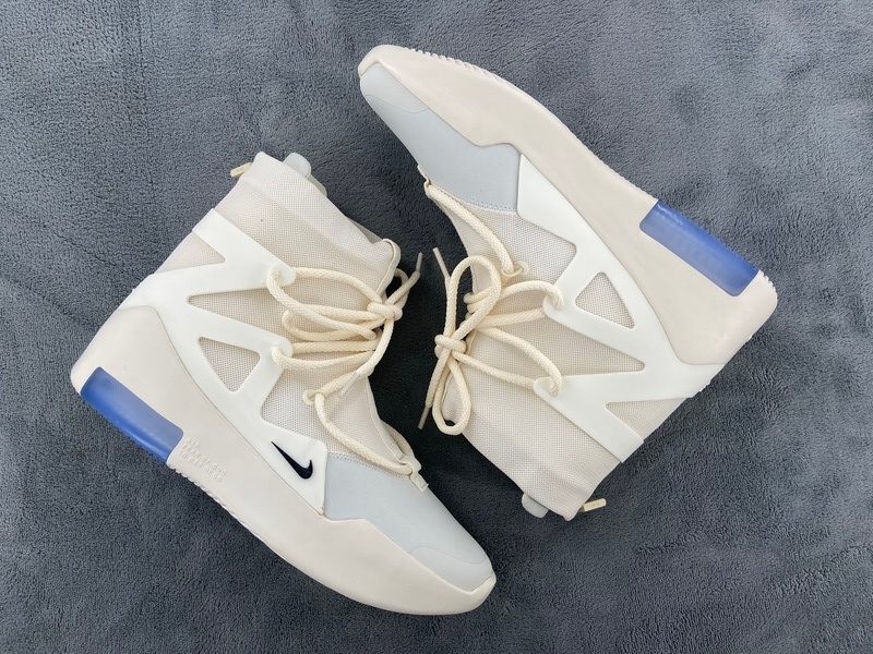 Nike Air Fear Of God 1 Sail Black FOG AR4237-100 