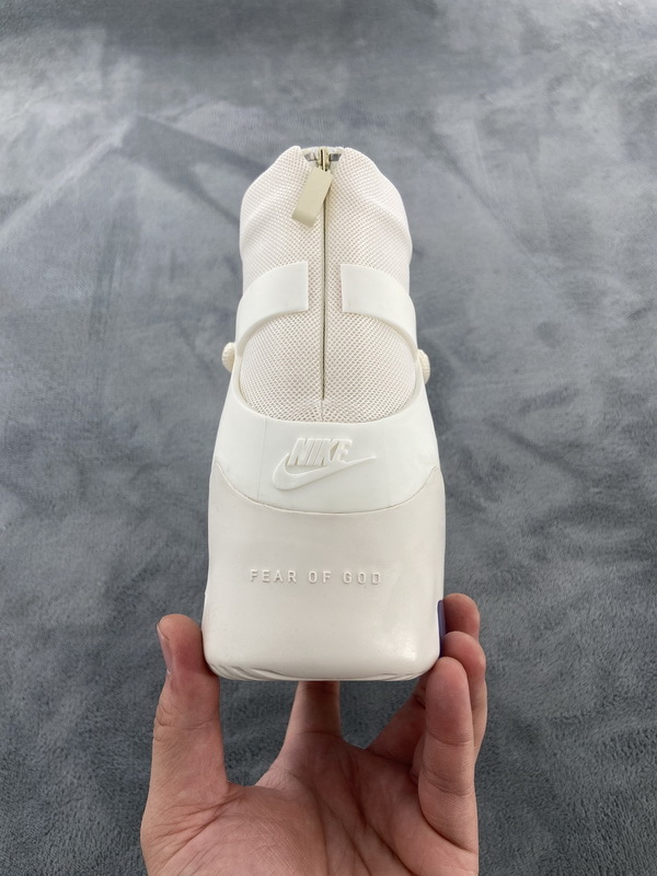 Nike Air Fear Of God 1 Sail Black FOG AR4237-100 