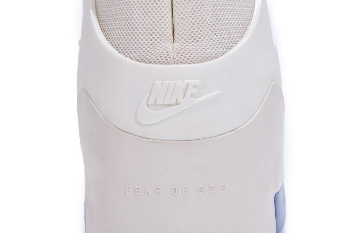 Nike Air Fear Of God 1 Sail Black FOG AR4237-100 