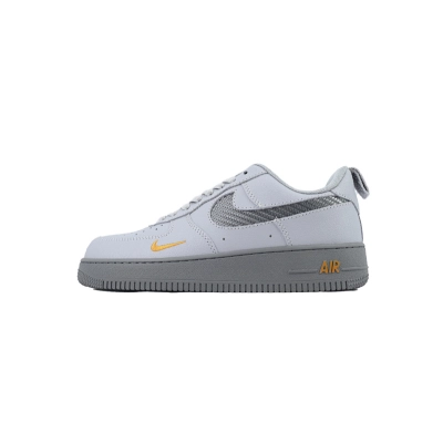 Nike Air Force 1 07 Low J22 White Grey Orang DR0155-001  01