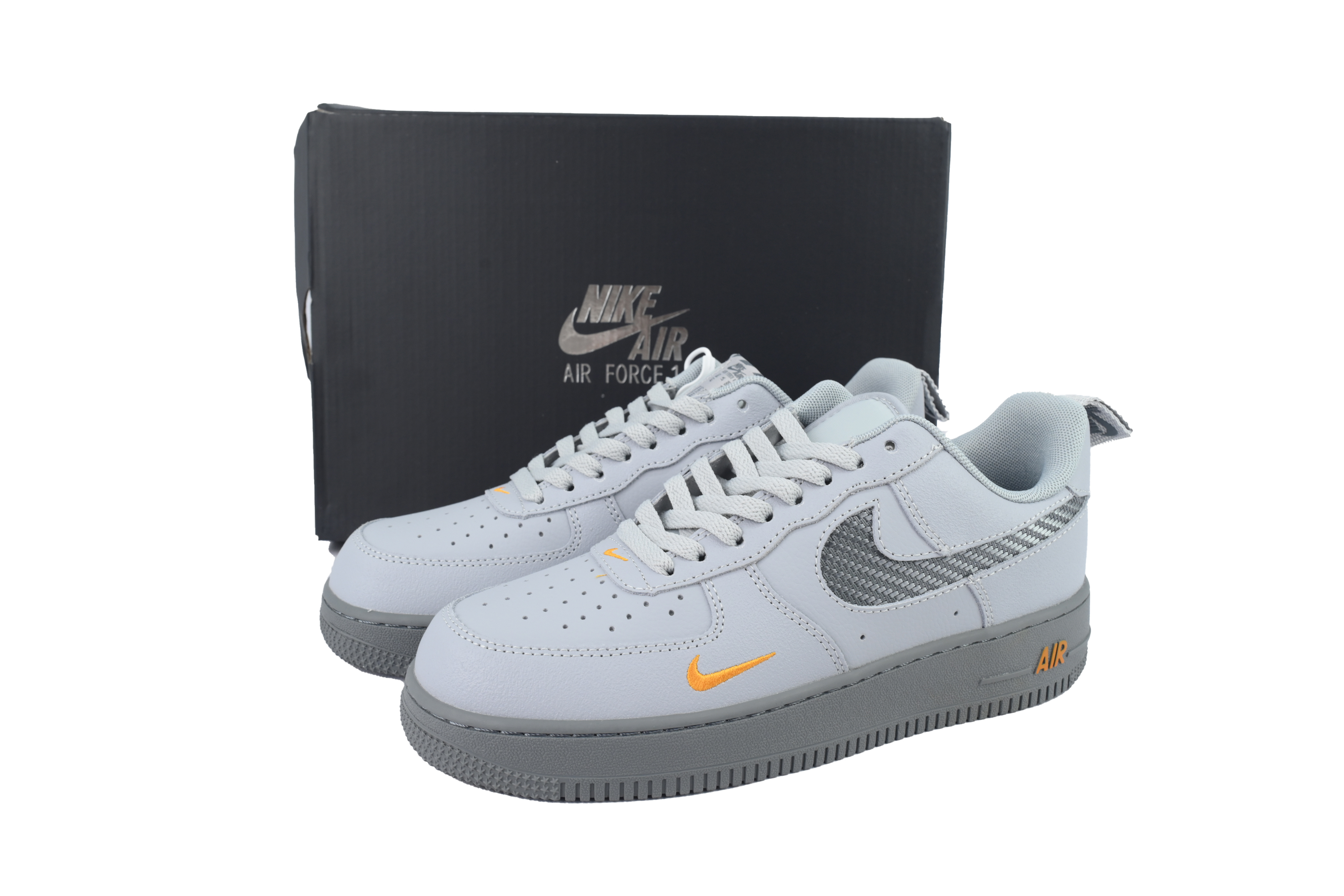 Nike Air Force 1 07 Low J22 White Grey Orang DR0155-001 