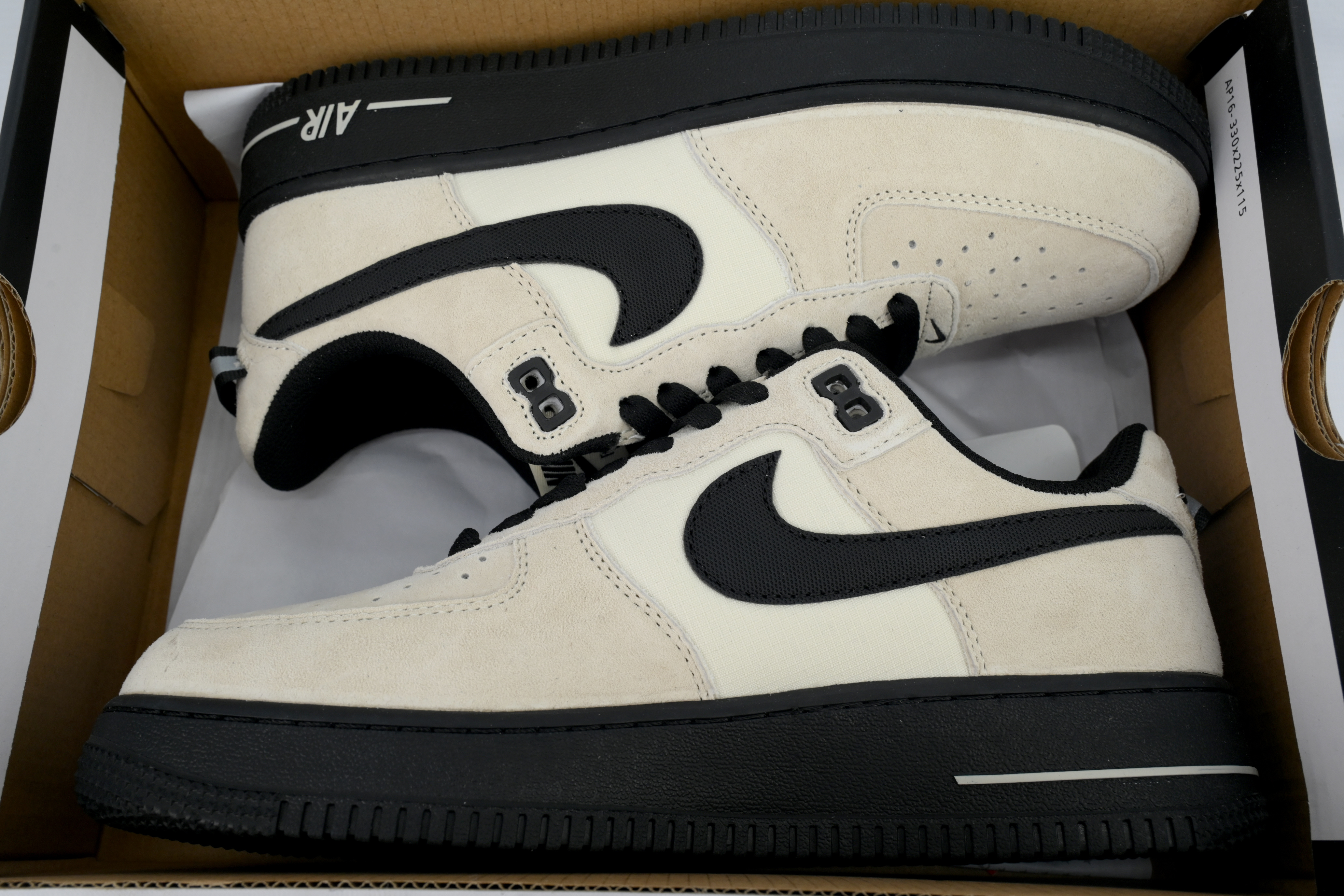 Nike Air Force 1 Low Desert Khaki Black HV6526-200 