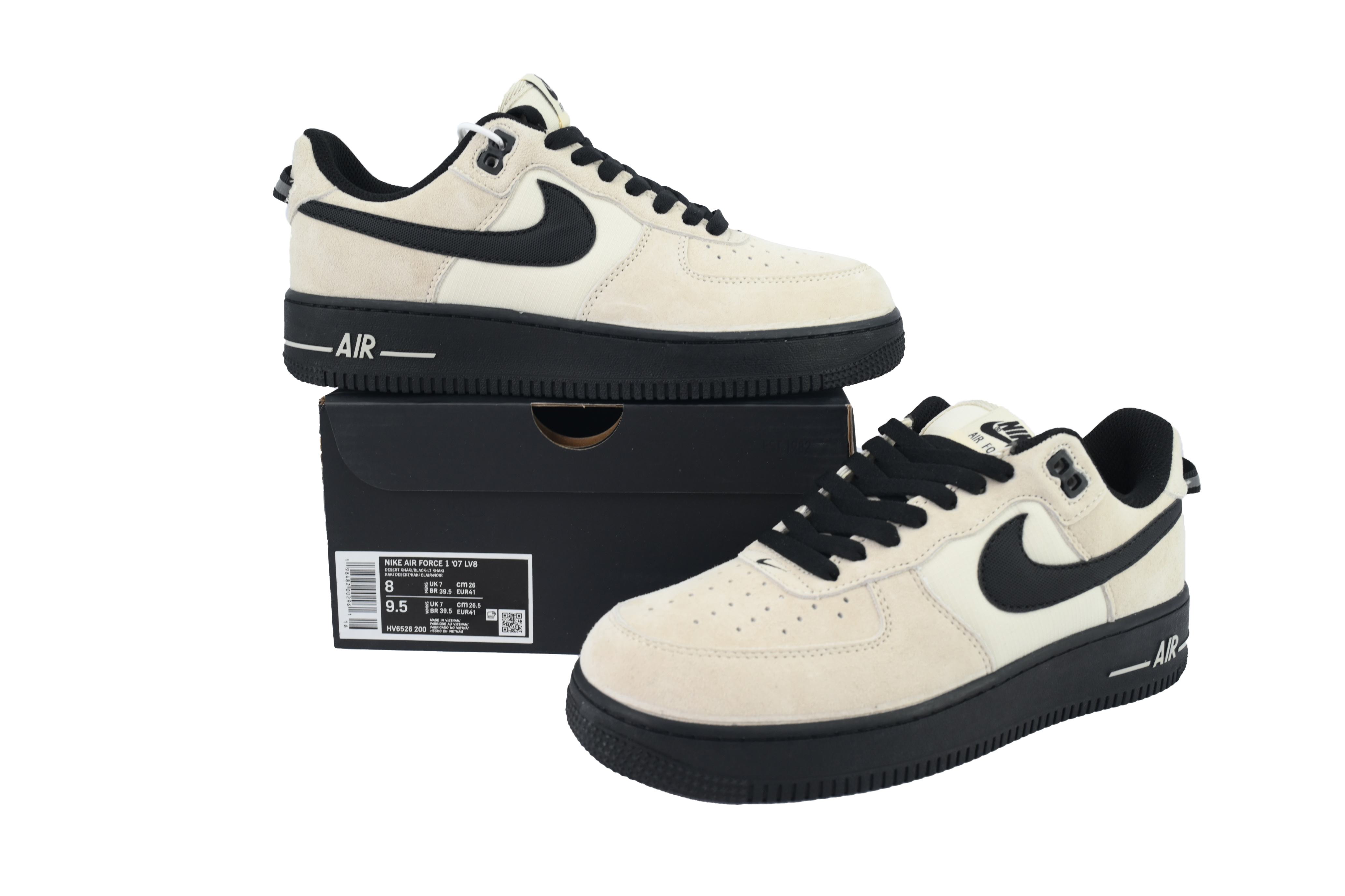 Nike Air Force 1 Low Desert Khaki Black HV6526-200 
