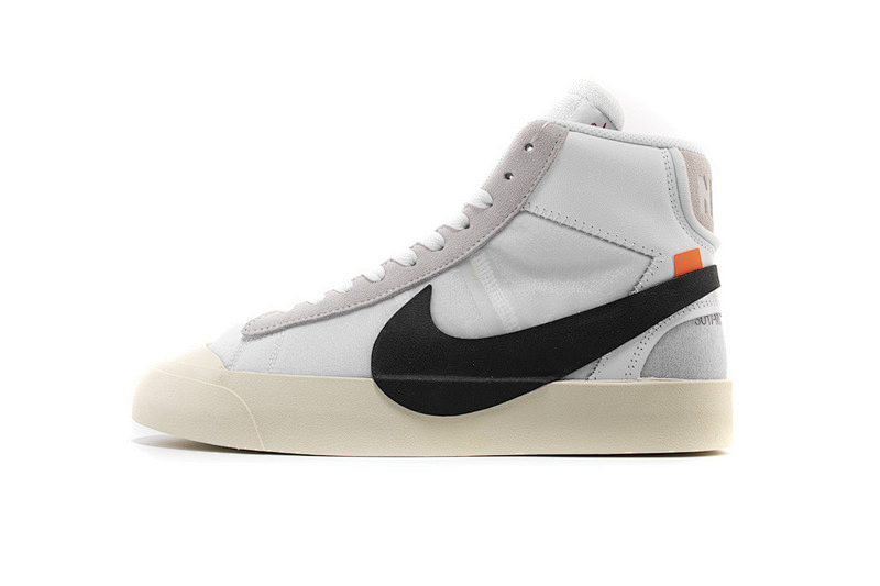 OFF WHITE  Nike Blazer Mid AA3832-100 Grim Reaper