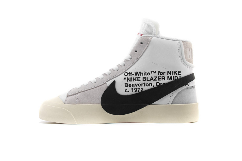 OFF WHITE  Nike Blazer Mid AA3832-100 Grim Reaper