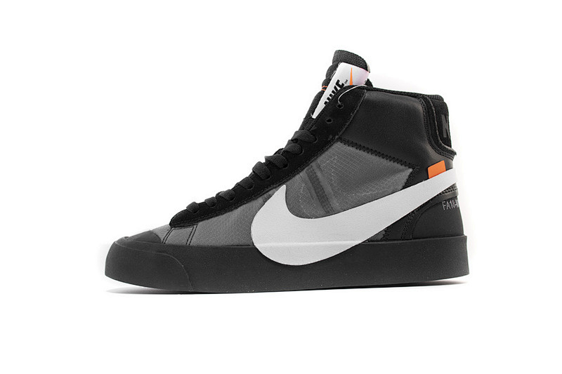 OFF WHITE Nike Blazer Mid AA3832-001 Black